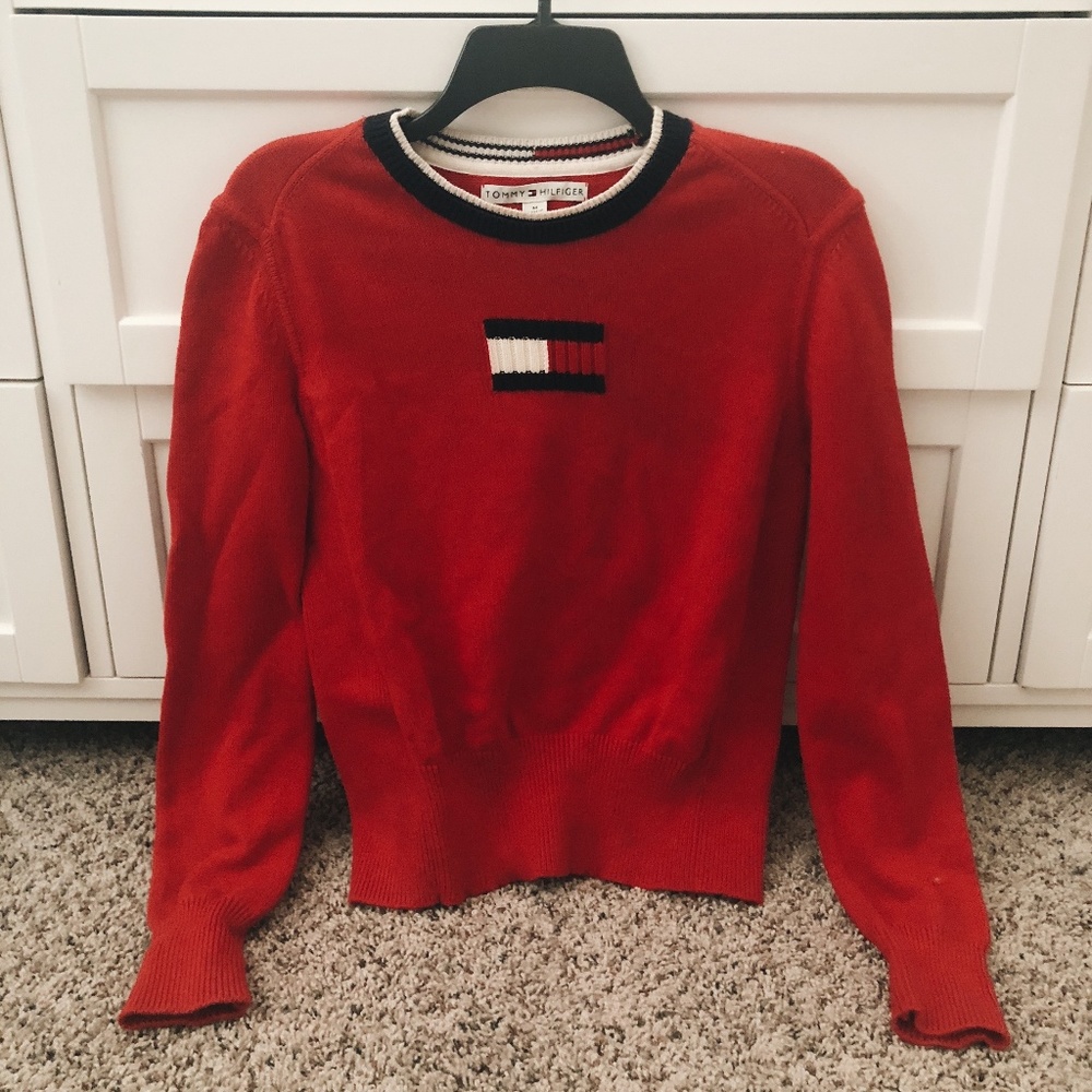 Tommy Hilfiger Red Sweater